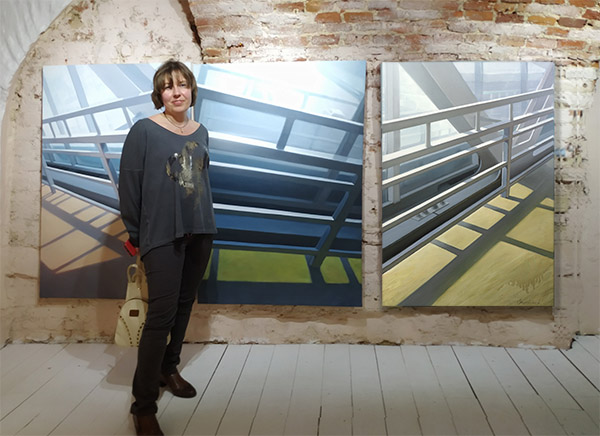 Картина "Полдень". Живопись, масло. Гиперреализм. Художник Гречина Анна.