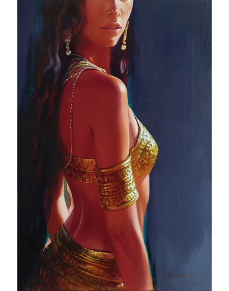 Шахерезада. Художник Анна Гречина. Живопись, масло.